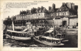 Delcampe - CPA Saint Malo Bretagne Bateaux - Saint Malo