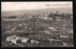 Delcampe - Cartolina Orvieto, Panoramaansicht Der Stadt, Lato Di Mezzogiorno - Sonstige & Ohne Zuordnung