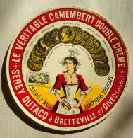 Delcampe - Ancienne étiquette Camembert Serey Dutacq Breteville Sur Dives Calvados - Käse