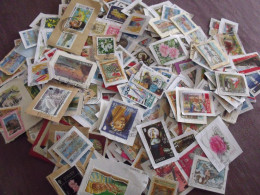 Delcampe - LOT 250 GRAMMES TIMBRES COLLECTION ILES BRITANNIQUES  JERSEY - Lots & Kiloware (min. 1000 Stück)