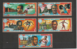 Delcampe - GUINEE EQUATORIALE EQUATORIAL GUINEA 1972, MUNICH 72, VAINQUEURS DIVERS J.O., 5 Valeurs, Oblitérés - Equatorial Guinea