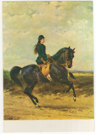 Delcampe - Rijksmuseum Paleis Het Loo: Kon. Wilhelmina Te Paard, 1895 (door O. Eerleman) - Pferd / Horse / Cheval - Apeldoorn