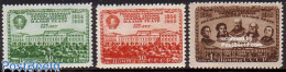 Delcampe - Russia, Soviet Union 1949 Moscow Theatres 3v, Unused (hinged), Performance Art - Theatre - Neufs