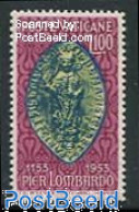 Delcampe - Vatican 1953 Petrus Lombardus 1v, Mint NH, Religion - Religion - Unused Stamps