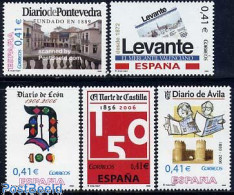 Delcampe - Spain 2006 Newspapers 5v, Mint NH, History - Newspapers & Journalism - Nuovi