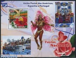 Delcampe - Guinea Bissau 2008 Carnival S/s, Mint NH, Various - Folklore - Guinea-Bissau
