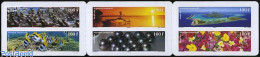 Delcampe - French Polynesia 2011 Landscape 6v S-a In Foil Booklet, Mint NH, Nature - Transport - Fish - Flowers & Plants - Stamp .. - Ungebraucht