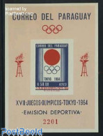 Delcampe - Paraguay 1964 Olympic Games S/s Imperforated, Mint NH, Sport - Olympic Games - Paraguay