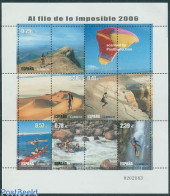 Delcampe - Spain 2006 Extreme Sports 6v M/s, Mint NH, Sport - Transport - Cycling - Kayaks & Rowing - Parachuting - Sport (other .. - Nuovi