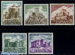 Delcampe - Spain 1972 Castles 5v, Mint NH, Art - Castles & Fortifications - Ongebruikt
