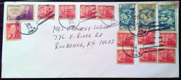 Delcampe - USA, COVER USED, SAN FRANCISCO CANCEL, YACHT, 15 STAMPS. - Andere & Zonder Classificatie