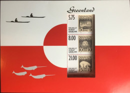 Delcampe - Greenland 2001 Hafnia Minisheet Presentation Pack MNH - Blokken