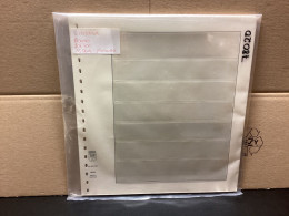 Delcampe - Lindner-T Blanco Blätter  802700 15 Stück  Gebraucht - Pre-printed Pages