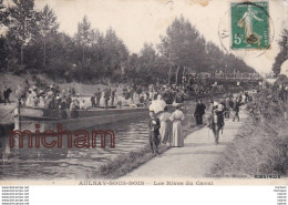 Delcampe - CPA  93  AULNAY SOUS BOIS Rives Du Canal  Tb Etat - Aulnay Sous Bois