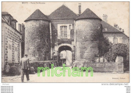 Delcampe - CPA  10 ERVY LE  CHATEL  PORTE  ST NICOLAS  TB ETAT - Ervy-le-Chatel