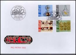 Delcampe - FDC - Pro Patria 1993 - FDC