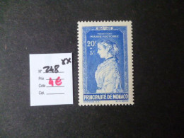Delcampe - Timbre Monaco Neuf **  N° 248 - Unused Stamps