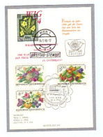 Delcampe - Österreich, 1974, Ersttag Satz "Wr. Intern.Gartenschau", MiNr.1444-1446 A. Karton (Merkur  ETB 5/74) Mit SStpl. (11059L) - FDC