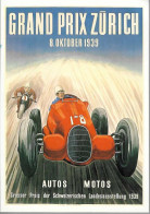 Delcampe - ZH ZURICH  -  Grand Prix Zürich 1939 Reproduction D'affiche - 08.10.1939 - Non Circulé - Zürich