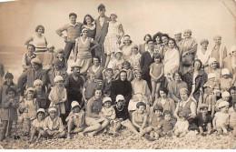 Delcampe - ONIVAL - Carte Photo - Sur La Plage - état - Onival