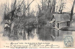 Delcampe - LARDY - Vue De La Juine Au Moulin De Goujon - Très Bon état - Lardy