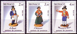 Delcampe - Monaco Mi.Nr. 2035-37 Weihnachten, Krippenfiguren (3 Werte) - Andere & Zonder Classificatie