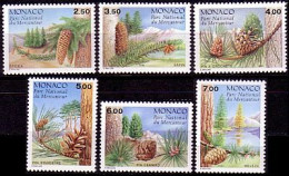 Delcampe - Monaco Mi.Nr. 2040-45 Koniferen Im Mercantour Nationalpark (6 Werte) - Andere & Zonder Classificatie