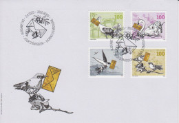 Delcampe - Schweiz Mi.Nr. 2672-2675 Grußmarken Für Besondere Anlässe - FDC
