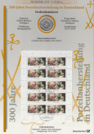 Delcampe - D,Bund, 300 Jahre Porzellanherstellung In Deutschland  (Numisblatt 3/2010) - Commemorative