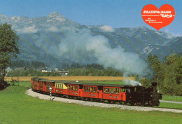 Delcampe - CPM - L - AUTRICHE - TYROL - ZILLERTALBAHN - UNE AVENTURE POUR LES AMOUREUX DES CHEMINS DE FER - TRAIN - Zillertal