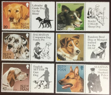 Delcampe - Isle Of Man 1996 Dogs Animals MNH - Dogs