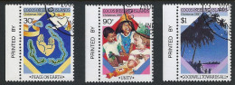 Delcampe - Cocos (Keeling) Islands - 1987 Christmas  Used Never Hinged - Cocoseilanden