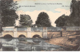 Delcampe - MAULE - Le Pont Sur La Mauldre - Très Bon état - Maule