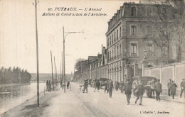 Delcampe - Puteaux * Rue Et L'arsenal * Ateliers De Construction De L'artillerie * Usine Industrie - Puteaux