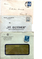 Delcampe - Bulgarien, Ca. 1940 3 Briefkuverts (20780E) - Brieven En Documenten