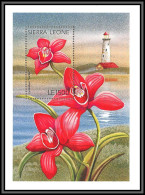 Delcampe - 81006 Sierra Leone Y&t BF N°301 Cymbidium Lucifer Orchidées Orchids TB Neuf ** MNH Fleur Flowers Flower Fleurs 1996 - Sierra Leone (1961-...)