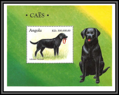 Delcampe - 80903 Angola Mi BF N°43 Labrador Retriever Chiens (chien Dog Dogs) TB Neuf ** MNH Animaux Animals 1998 - Dogs