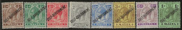 Delcampe - Malta      .  SG     .  8 Stamps   (2 Scans)  .   1922    .      *     .   Mint-hinged - Malta (...-1964)