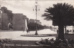 Delcampe - SIRACUSA: Porta Marina E Passeggiata - Siracusa