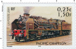 Delcampe - Timbre De 2001 Collection Jeunesse - Les Légendes Du Rail Pacific Chapelon  N° 3410 - Ungebraucht