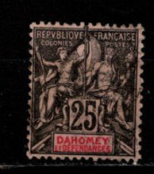 Delcampe - - DAHOMEY - 1899 - YT N° 1 - Oblitéré - Groupe Allégorique - Gebraucht