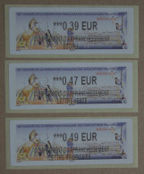 Delcampe - Lis2015#17 : LISA ECOPLI 0.39, LETTRE VERTE 0.47, LETTRE PRIORITAIRE 0.49  -  88è Congrès De La FFAP Mâcon 2015 - 2010-... Vignettes Illustrées