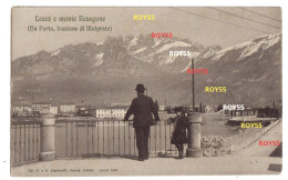 Delcampe - Lombardia-lecco-porto Frazione Di Malgrate Lecco E Monte Resegone Veduta Da Porto Frazione Di Malgrate (f.piccolo) - Sonstige & Ohne Zuordnung