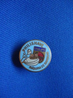 Delcampe - PHILIPS PHILISHAWE MAQUINA DE BARBEAR PORTUGUESE PIN - Marcas Registradas