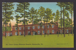 Delcampe - Postcard, United States, Lynchburg VA, Henry County Memorial Hospital - Andere & Zonder Classificatie