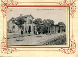 Delcampe - HUELGOAT LOCMARIA  *** LE TRAIN EN GARE *** - Huelgoat