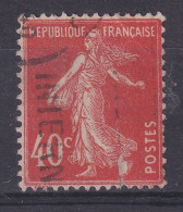 Delcampe - France Année 1924-26 Type Semeuse Fond Plein N° 194 Obl Réf 15901 - 1906-38 Säerin, Untergrund Glatt