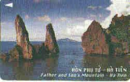 Delcampe - VIETNAM : M90B 60 FATHER + SON MOUNTAIN ( Batch: 90MVSB012483) USED - Vietnam