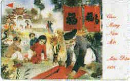 Delcampe - VIETNAM : UP12A 60 MAU DAN LUNAR NEW YR 1998 ( Batch: 12UPVA009457) USED - Vietnam