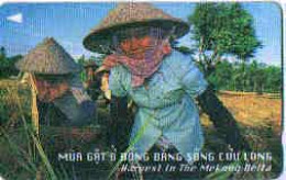Delcampe - VIETNAM : M97C 150 HARVEST IN TEH MEKONG DELT ( Batch: 97MVSC004277) USED - Vietnam
